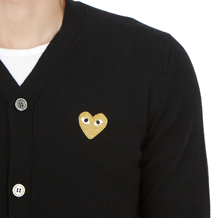 꼼데가르송(COMME DES GARCONS) 골드와펜 가디건 (남여공용) AX N050 051 1