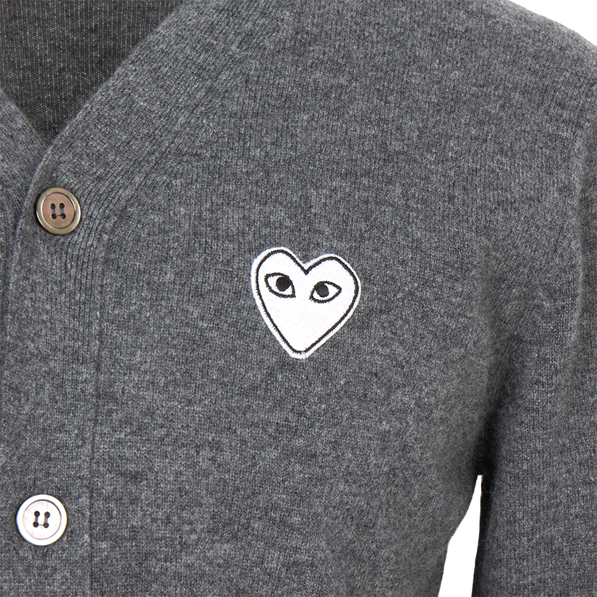 꼼데가르송(COMME DES GARCONS) 화이트와펜 가디건 (남여공용) AX N062 051 3