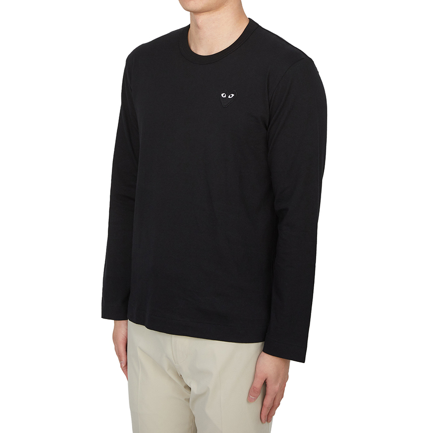 꼼데가르송(COMME DES GARCONS) 블랙와펜 긴팔티셔츠 (남여공용) AX T120 051 1