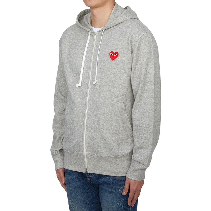꼼데가르송(COMME DES GARCONS) 레드와펜 후드 집업 (남여공용) AX T168 051 1