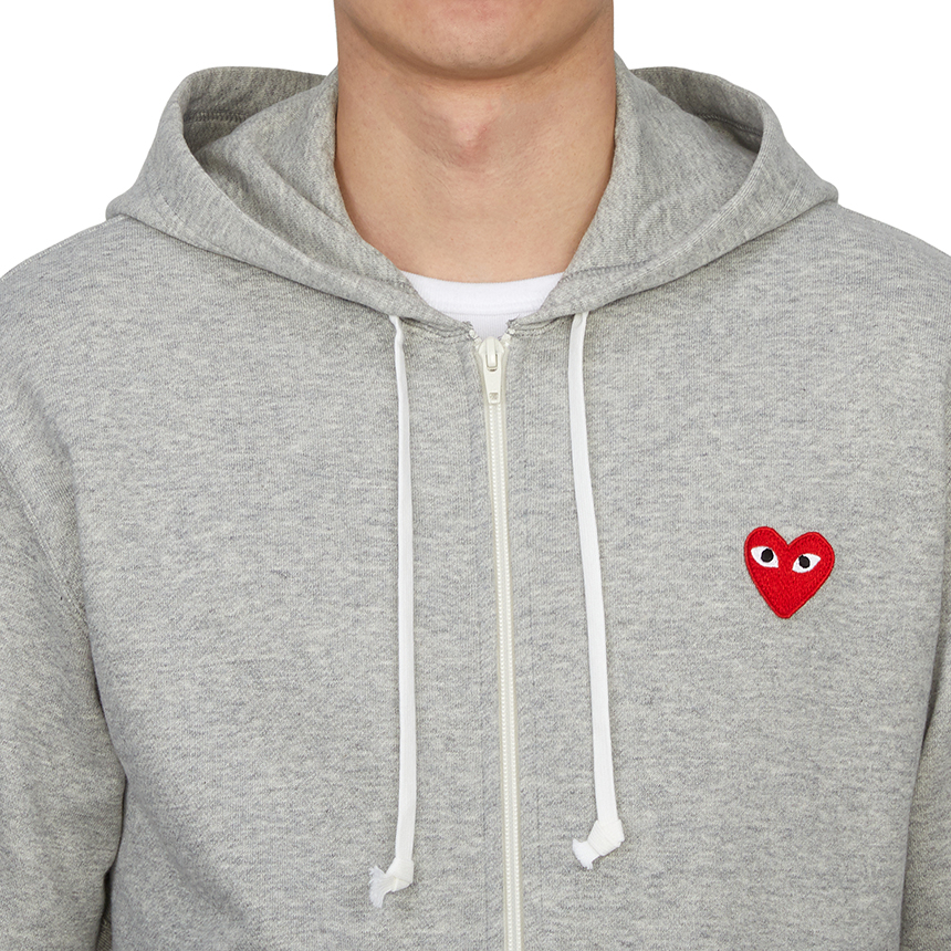 꼼데가르송(COMME DES GARCONS) 레드와펜 후드 집업 (남여공용) AX T168 051 1
