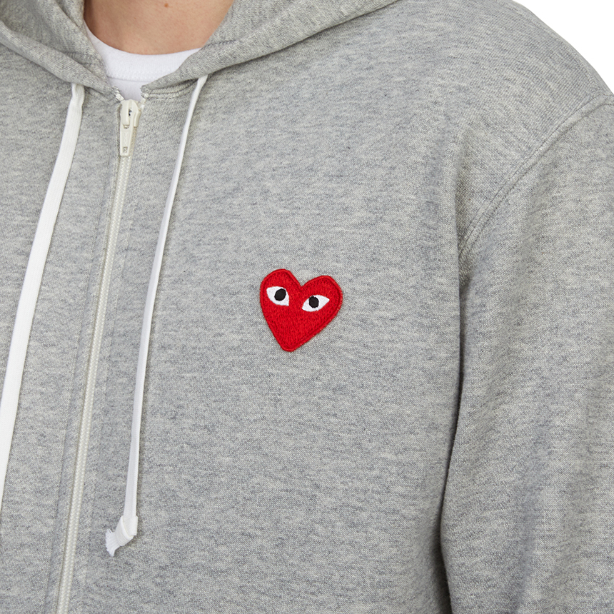 꼼데가르송(COMME DES GARCONS) 레드와펜 후드 집업 (남여공용) AX T168 051 1