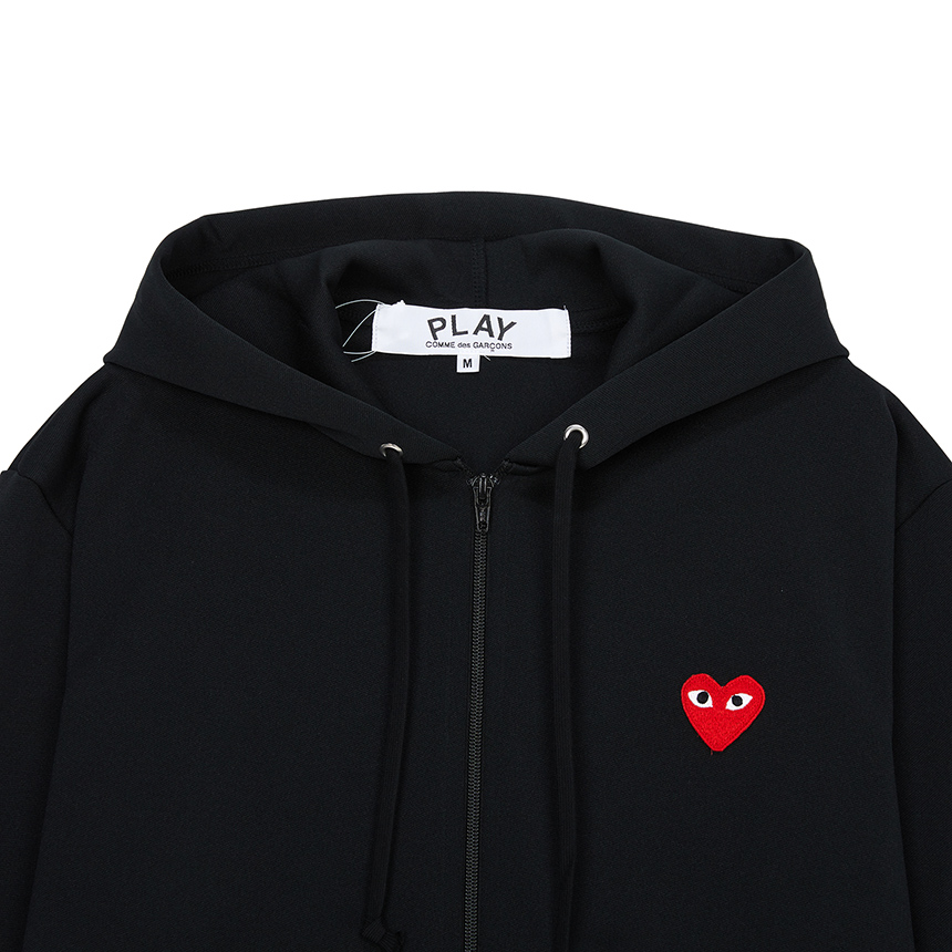 꼼데가르송(COMME DES GARCONS) 레드와펜 남성 후드 집업 AX T172 051 1