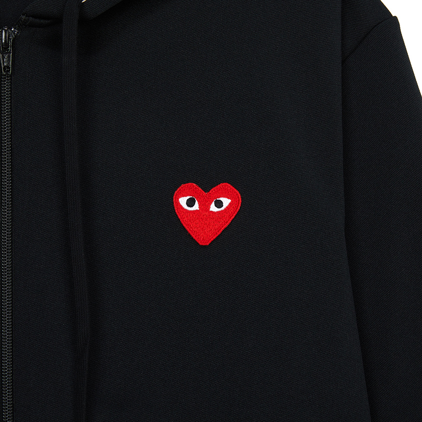 꼼데가르송(COMME DES GARCONS) 레드와펜 남성 후드 집업 AX T172 051 1