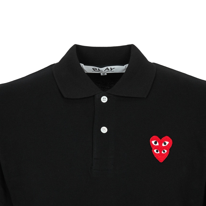 꼼데가르송(COMME DES GARCONS) 더블와펜 카라 남성 반팔티셔츠 AX T290 051 1