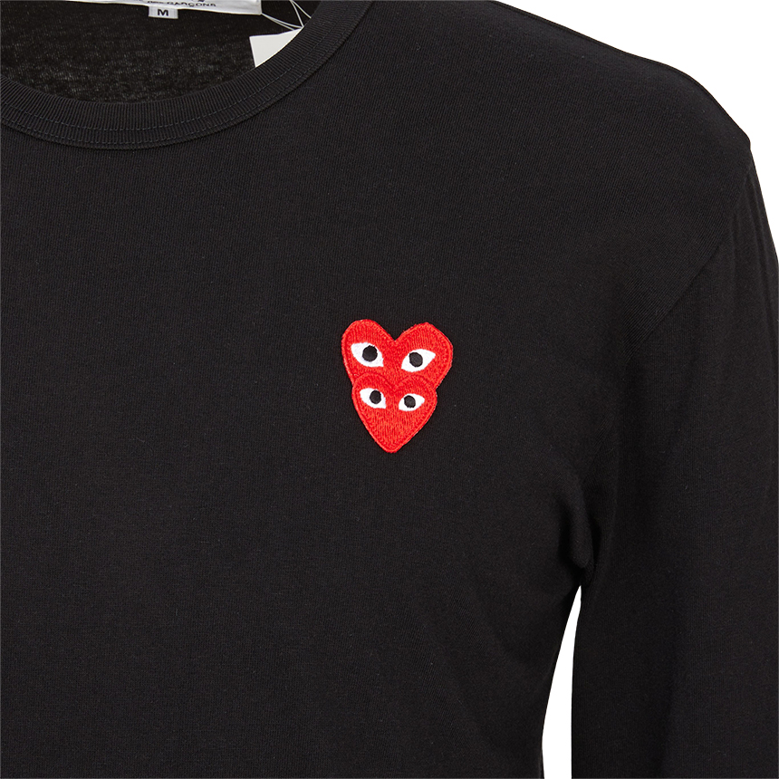 꼼데가르송(COMME DES GARCONS) 더블와펜 긴팔티셔츠 (남여공용) AX T292 051 1
