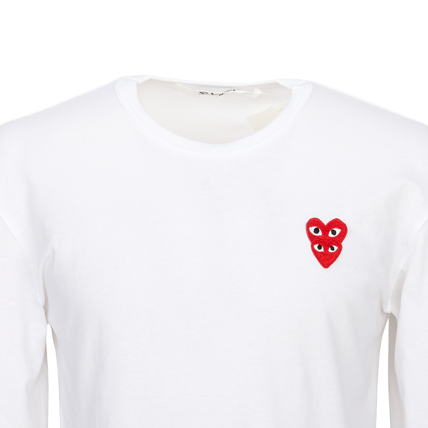 꼼데가르송(COMME DES GARCONS) 더블와펜 긴팔티셔츠 (남여공용) AX T292 051 2