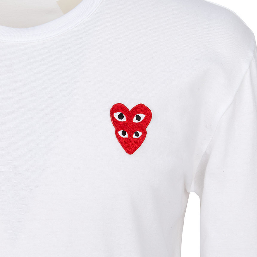 꼼데가르송(COMME DES GARCONS) 더블와펜 긴팔티셔츠 (남여공용) AX T292 051 2