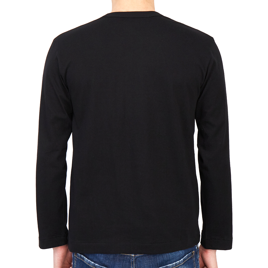 꼼데가르송(COMME DES GARCONS) 미니 레드와펜 남성 긴팔티셔츠 AX T308 051 1