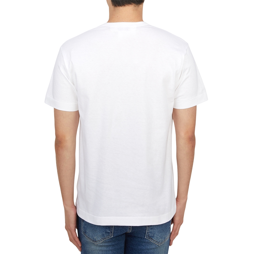 꼼데가르송(COMME DES GARCONS) 트리플 레드 하트 반팔티셔츠 (남여공용) AX T337 051 3
