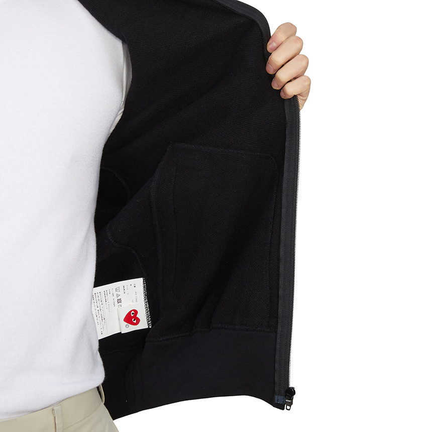 꼼데가르송(COMME DES GARCONS) 레드와펜 후드 집업 (남여공용) AX T342 051 1