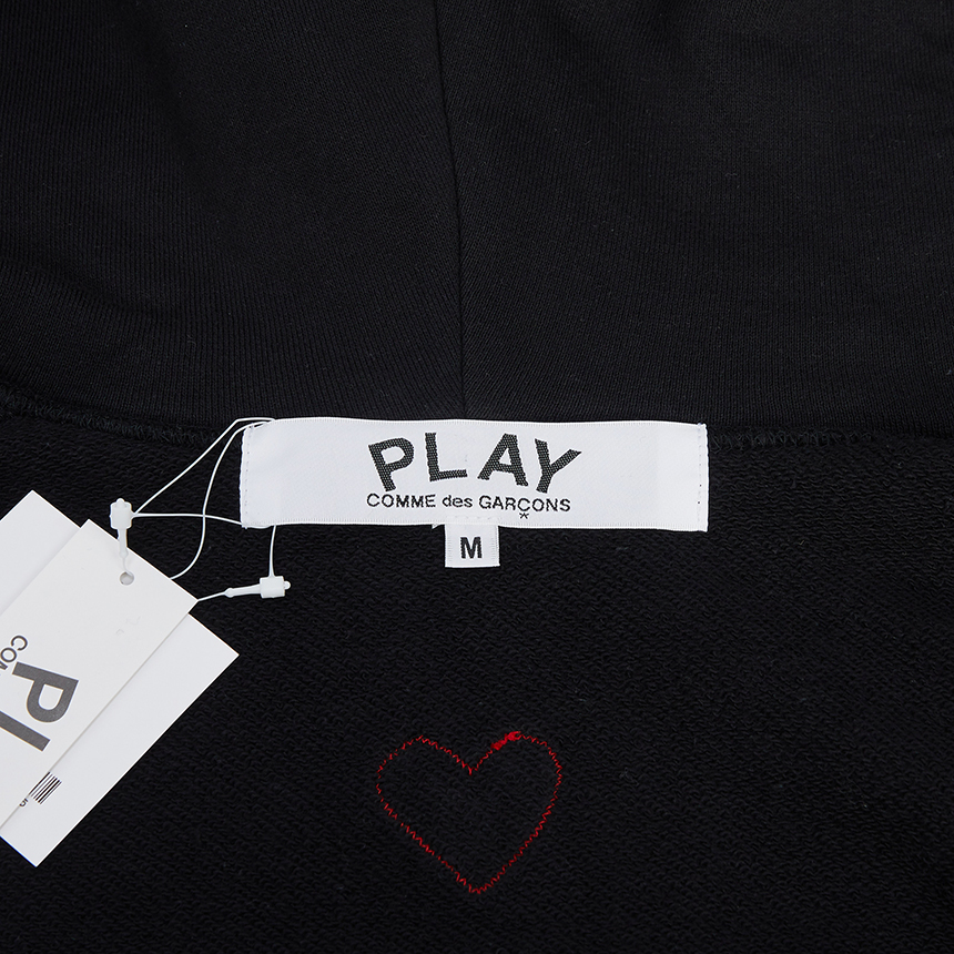꼼데가르송(COMME DES GARCONS) 레드와펜 후드 집업 (남여공용) AX T342 051 1