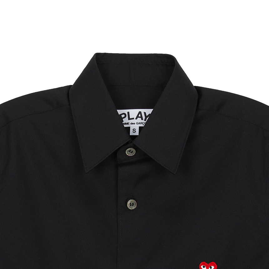 꼼데가르송(COMME DES GARCONS) 미니 레드와펜 여성 셔츠 AZ B011 051 1