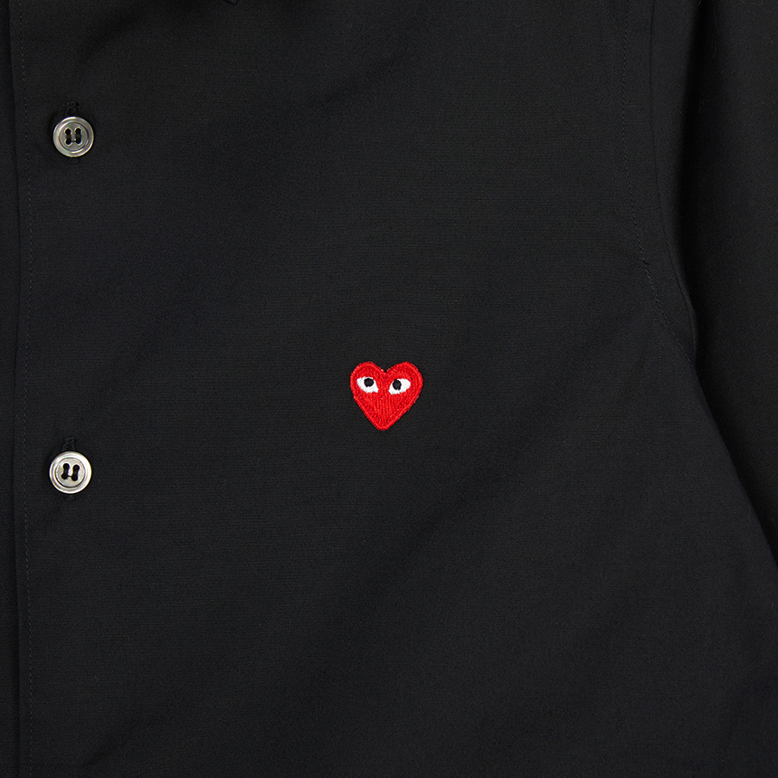 꼼데가르송(COMME DES GARCONS) 미니 레드와펜 여성 셔츠 AZ B011 051 1