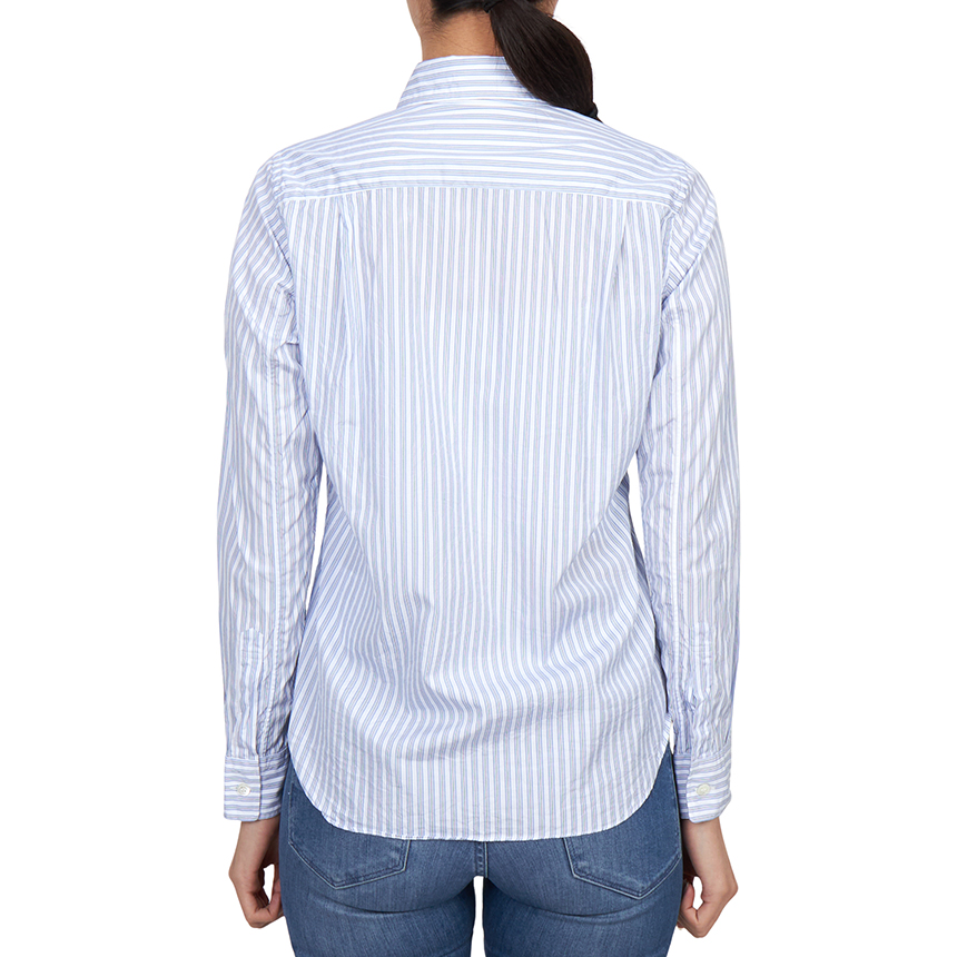 꼼데가르송(COMME DES GARCONS) 블랙와펜 스트라이프 여성 셔츠 AZ B019 051 1