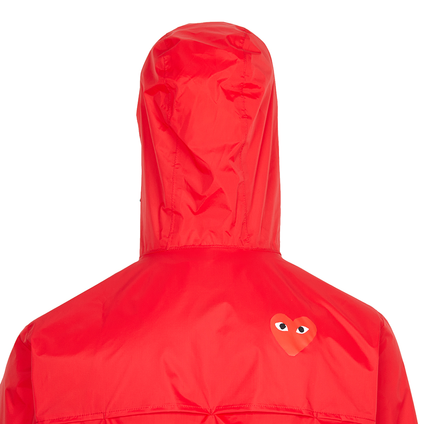꼼데가르송(COMME DES GARCONS) X 까웨 후드 레인 자켓 (남여공용) AZ J501 051 2