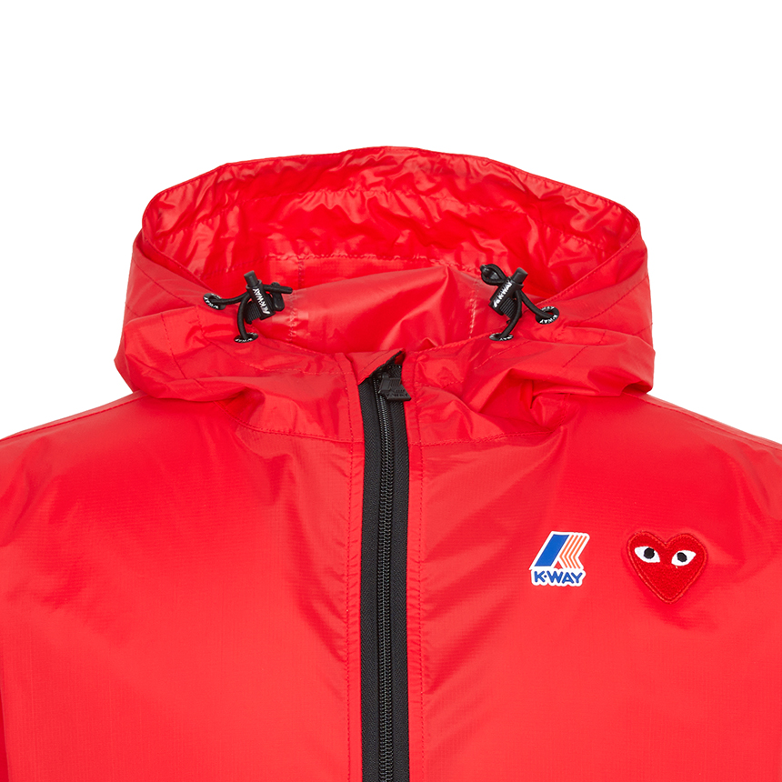 꼼데가르송(COMME DES GARCONS) 스크래치 X 까웨 바람막이 자켓 AZ J501 051 2 (남여공용) SC_AZ J501 051 2_085
