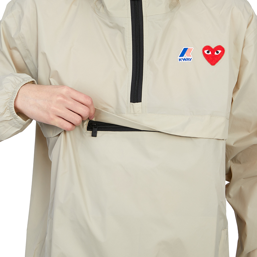 꼼데가르송(COMME DES GARCONS) 꼼데가르송 X 까웨 공용 후드 레인 자켓 레귤러핏 AZ J502 051 3