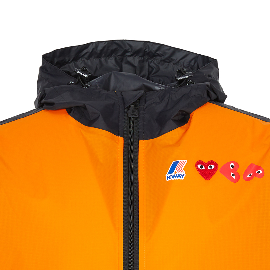 꼼데가르송(COMME DES GARCONS) X 까웨 후드 레인 자켓 (남여공용) AZ J505 051 1