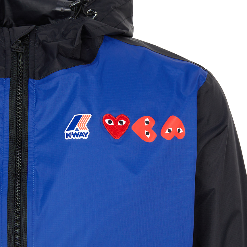 꼼데가르송(COMME DES GARCONS) X 까웨 후드 레인 자켓 (남여공용) AZ J505 051 2