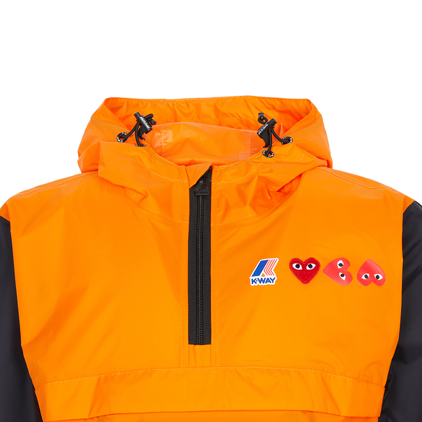 꼼데가르송(COMME DES GARCONS) X 까웨 후드 레인 자켓 (남여공용) AZ J506 051 1