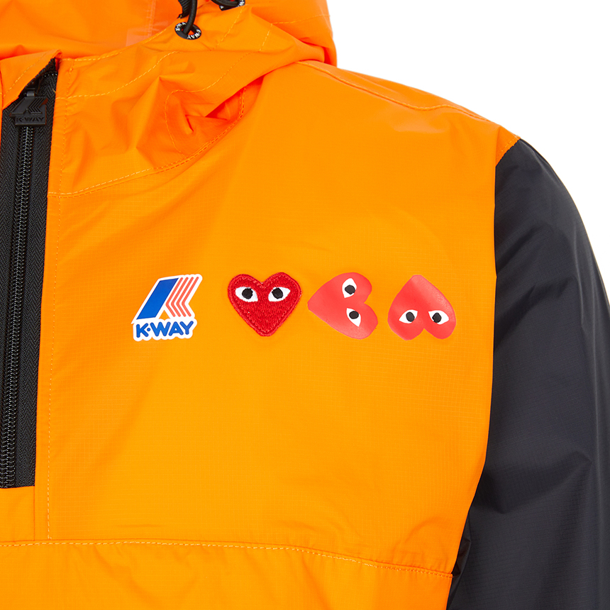 꼼데가르송(COMME DES GARCONS) X 까웨 후드 레인 자켓 (남여공용) AZ J506 051 1