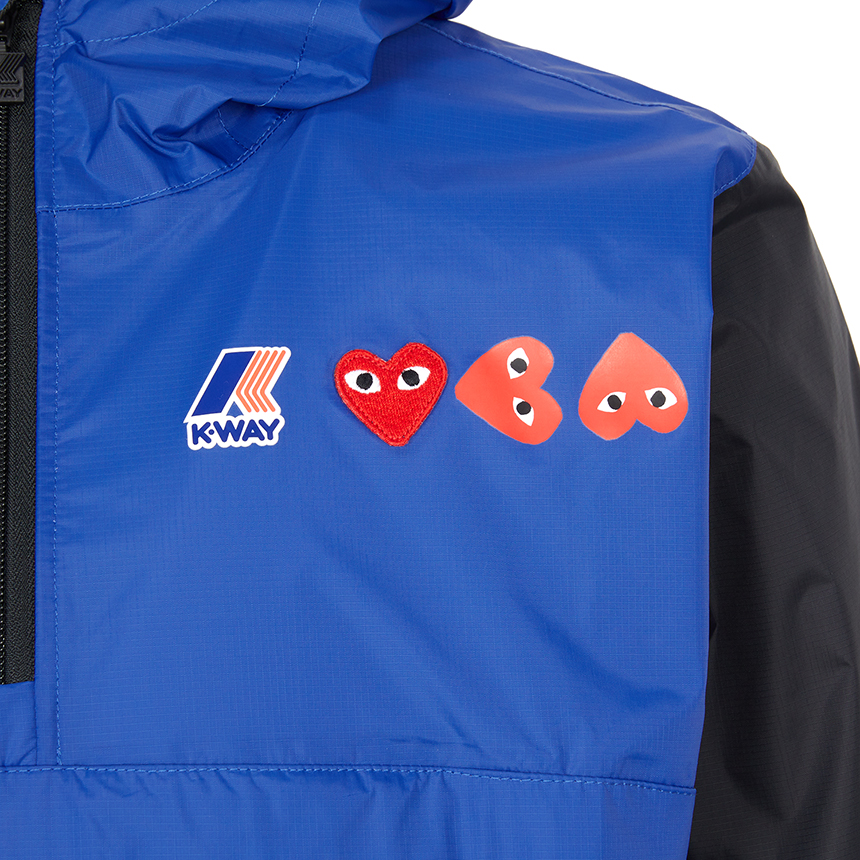꼼데가르송(COMME DES GARCONS) X 까웨 후드 레인 자켓 (남여공용) AZ J506 051 2