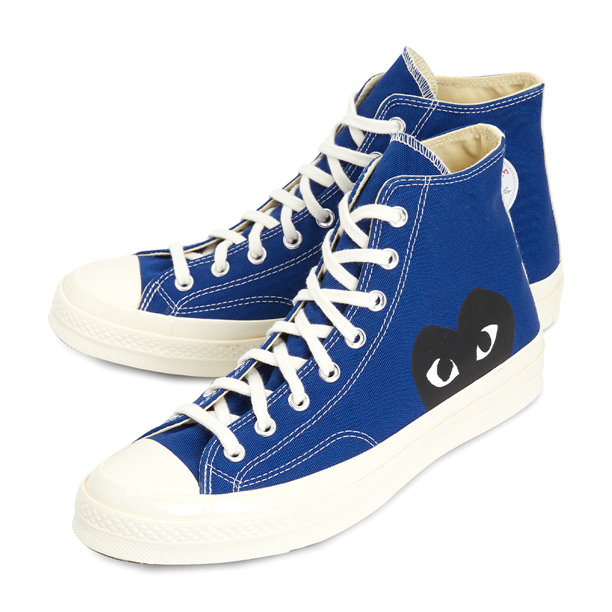 꼼데가르송(COMME DES GARCONS) 스크래치 블랙하트 척테일러 70 하이 스니커즈 AZ K122 001 2 (남여공용) SB_AZ K122 001 2_046