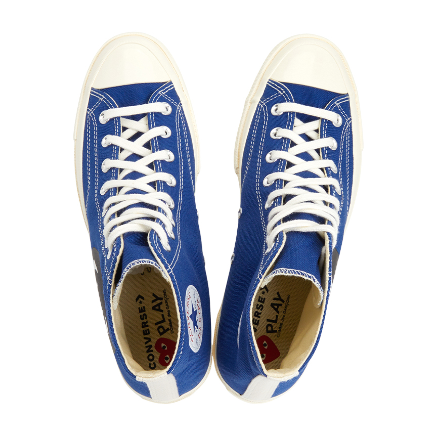 꼼데가르송(COMME DES GARCONS) 스크래치 블랙하트 척테일러 70 하이 스니커즈 AZ K122 001 2 (남여공용) SB_AZ K122 001 2_046