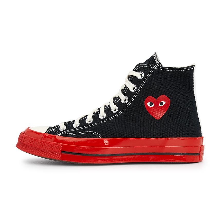 꼼데가르송(COMME DES GARCONS) 레드하트 척테일러 70 하이 스니커즈 (남여공용) AZ K124 001 1