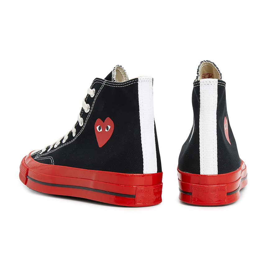 꼼데가르송(COMME DES GARCONS) 레드하트 척테일러 70 하이 스니커즈 (남여공용) AZ K124 001 1