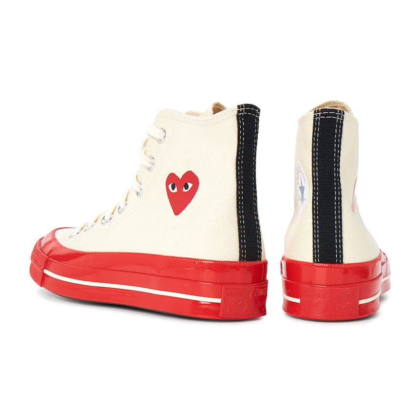 꼼데가르송(COMME DES GARCONS) 레드하트 척테일러 70 하이 스니커즈 (남여공용) AZ K124 001 2