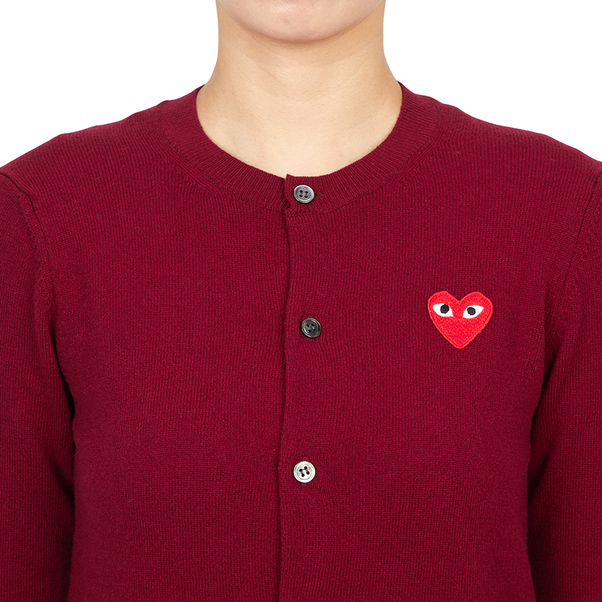 꼼데가르송(COMME DES GARCONS) 레드와펜 여성 가디건 AZ N007 051 4