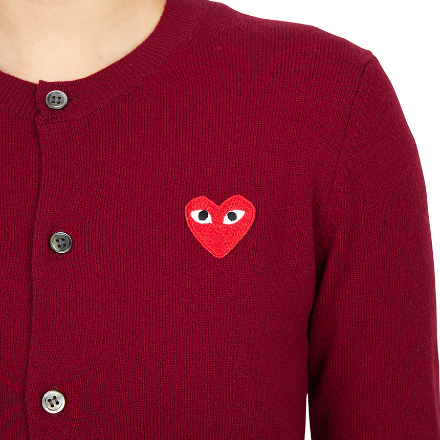 꼼데가르송(COMME DES GARCONS) 레드와펜 여성 가디건 AZ N007 051 4