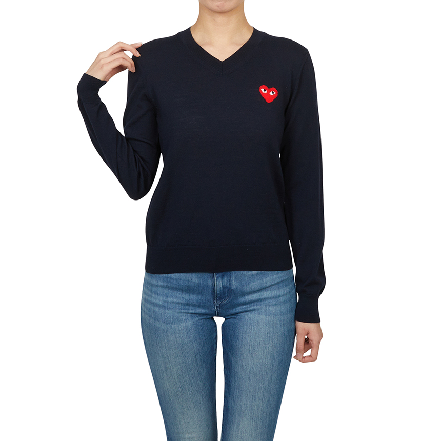 꼼데가르송(COMME DES GARCONS) 레드하트 여성 니트 AZ N029 051 2