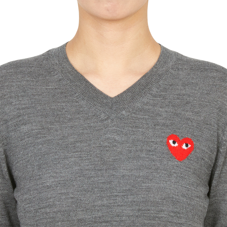 꼼데가르송(COMME DES GARCONS) 레드하트 여성 니트 AZ N029 051 3