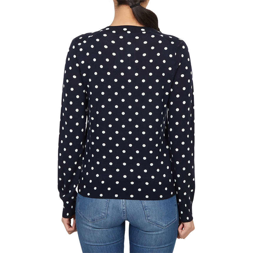 꼼데가르송(COMME DES GARCONS) 도트 블랙와펜 여성 니트 AZ N035 051 2