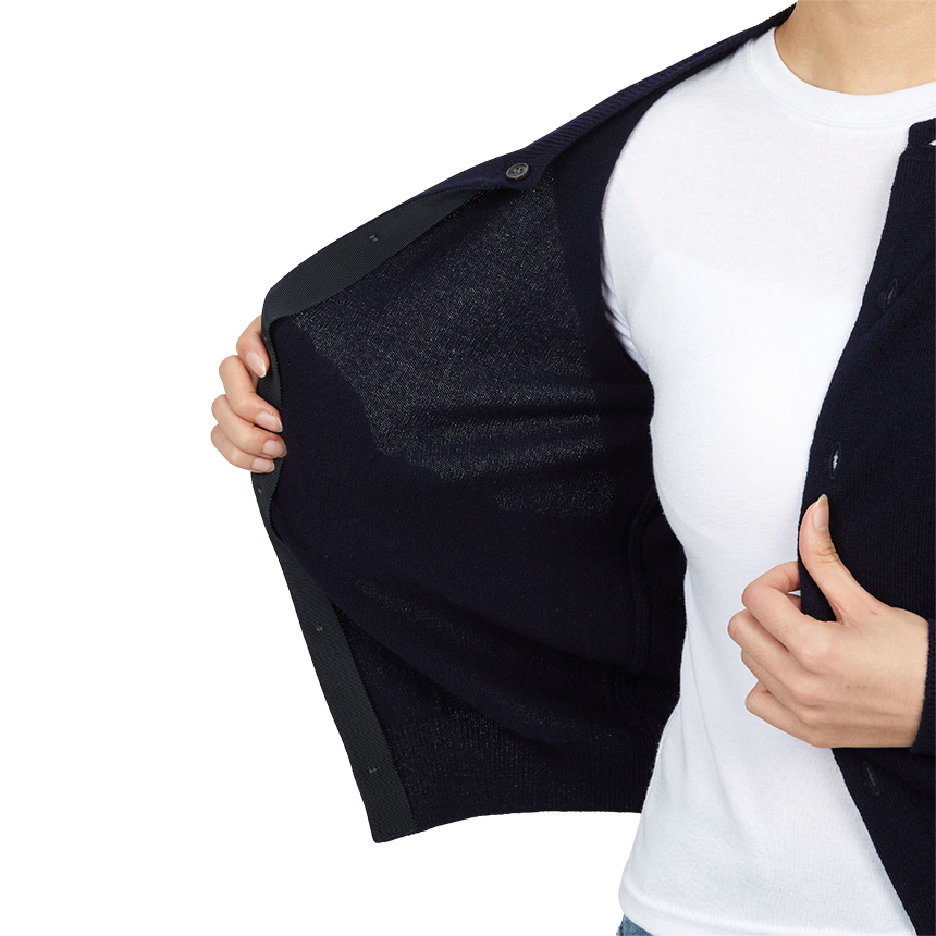 꼼데가르송(COMME DES GARCONS) 미니 레드와펜 여성 가디건 AZ N041 051 2