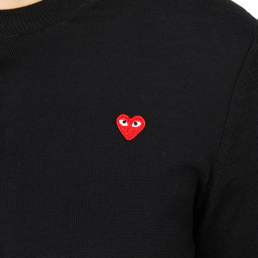 꼼데가르송(COMME DES GARCONS) 미니 레드와펜 여성 가디건 AZ N053 051 1