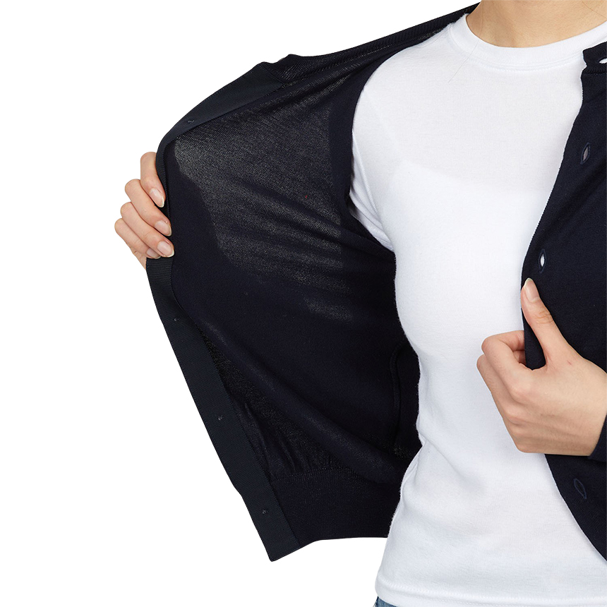꼼데가르송(COMME DES GARCONS) 미니 레드와펜 여성 가디건 AZ N053 051 2