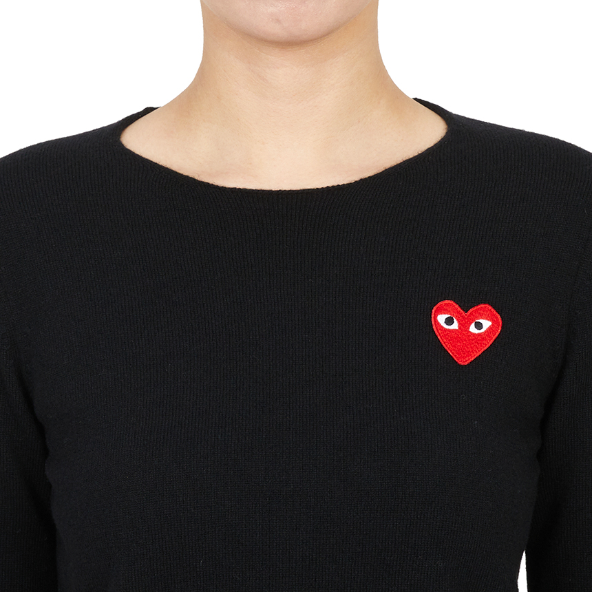 꼼데가르송(COMME DES GARCONS) 레드와펜 여성 니트 AZ N067 051 1