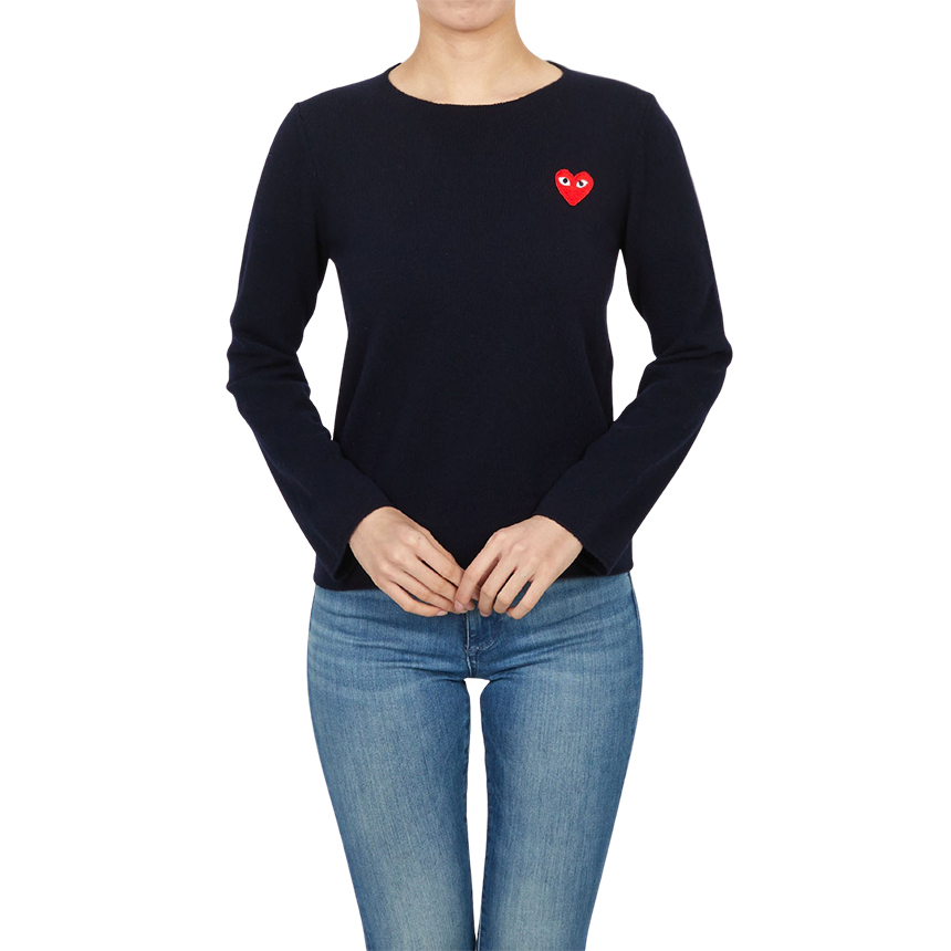 꼼데가르송(COMME DES GARCONS) 레드와펜 여성 니트 AZ N067 051 2