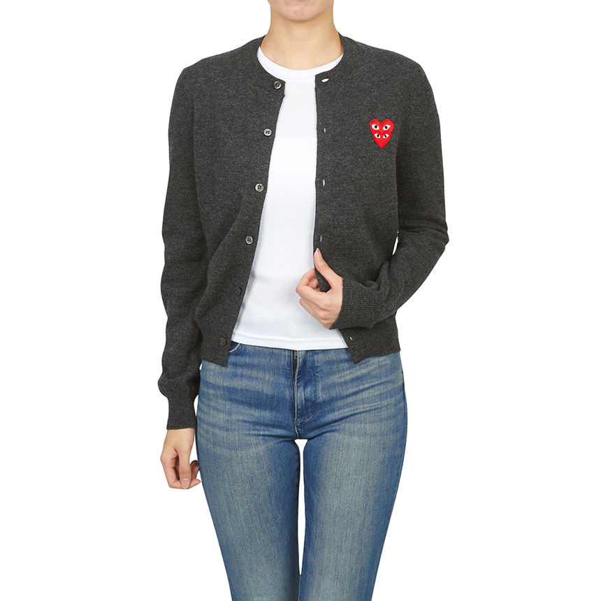 꼼데가르송(COMME DES GARCONS) 더블와펜 여성 가디건 AZ N075 051 2