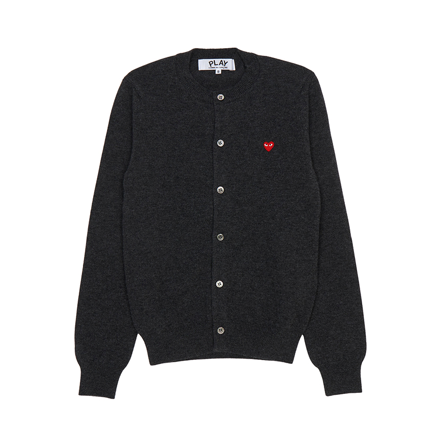 꼼데가르송(COMME DES GARCONS) 미니 레드와펜 여성 가디건 AZ N079 051 2