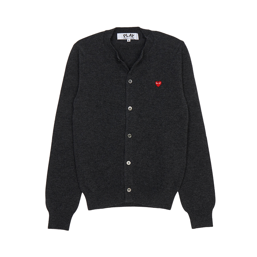 꼼데가르송(COMME DES GARCONS) 미니 레드와펜 여성 가디건 AZ N079 051 2
