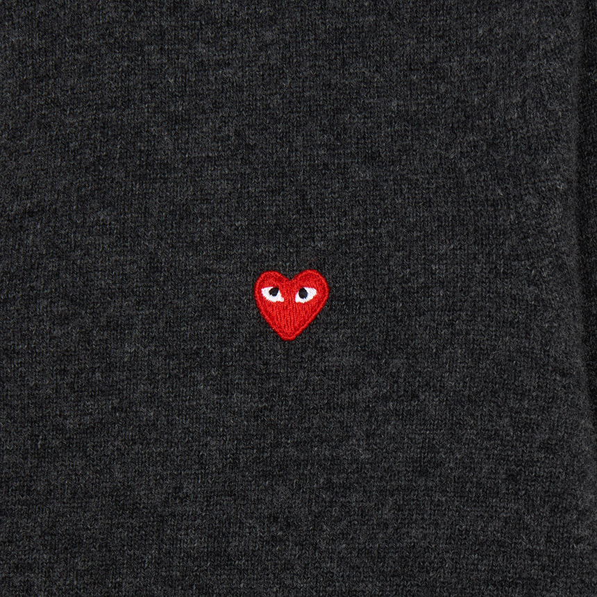 꼼데가르송(COMME DES GARCONS) 미니 레드와펜 여성 가디건 AZ N079 051 2