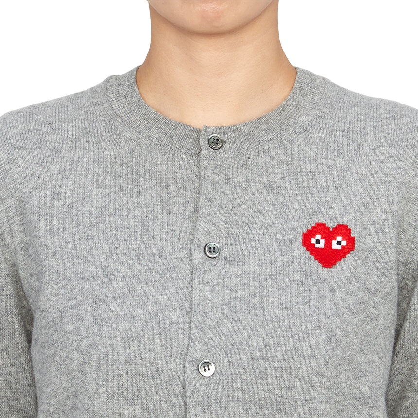 꼼데가르송(COMME DES GARCONS) X 인베이더 픽셀와펜 여성 가디건 AZ N083 051 2