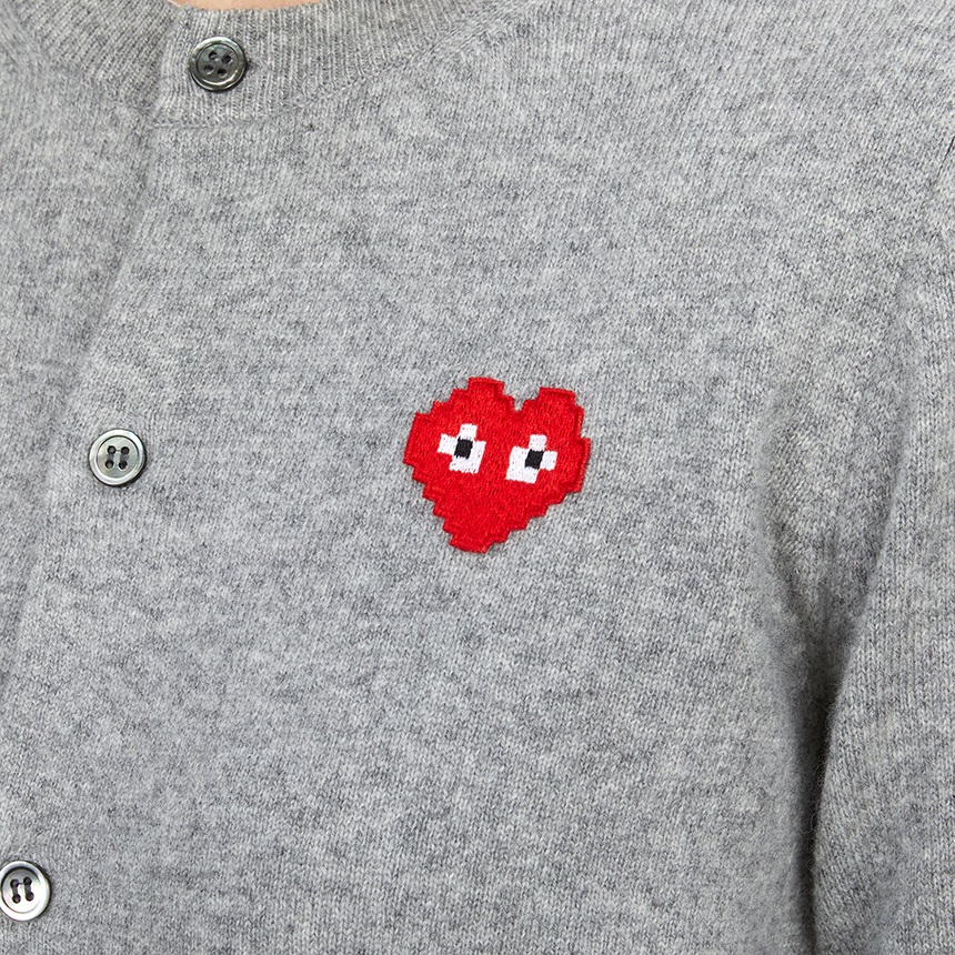꼼데가르송(COMME DES GARCONS) X 인베이더 픽셀와펜 여성 가디건 AZ N083 051 2