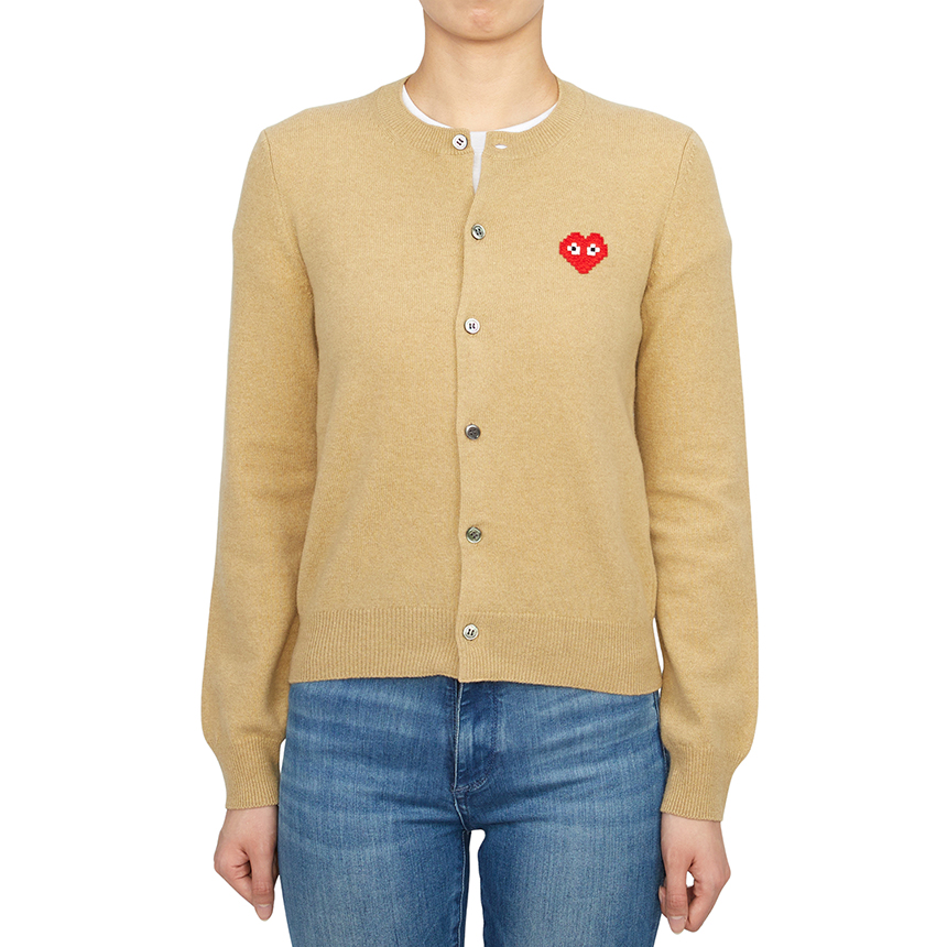 꼼데가르송(COMME DES GARCONS) X 인베이더 픽셀와펜 여성 가디건 AZ N083 051 3