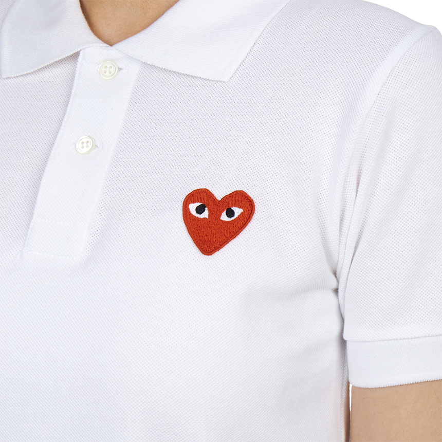 꼼데가르송(COMME DES GARCONS) 레드와펜 여성 카라 반팔티셔츠 AZ T005 051 5